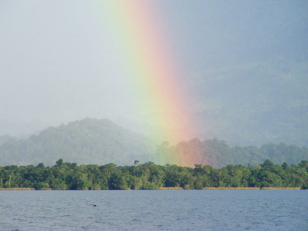 Rainbow on El Golfete